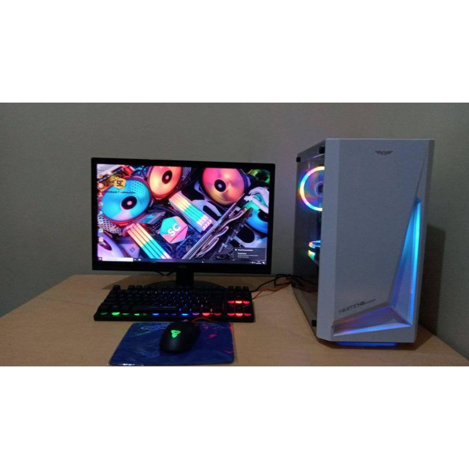 PC FULLSET CORE 2 DUO RAM 4GB HDD 500GB