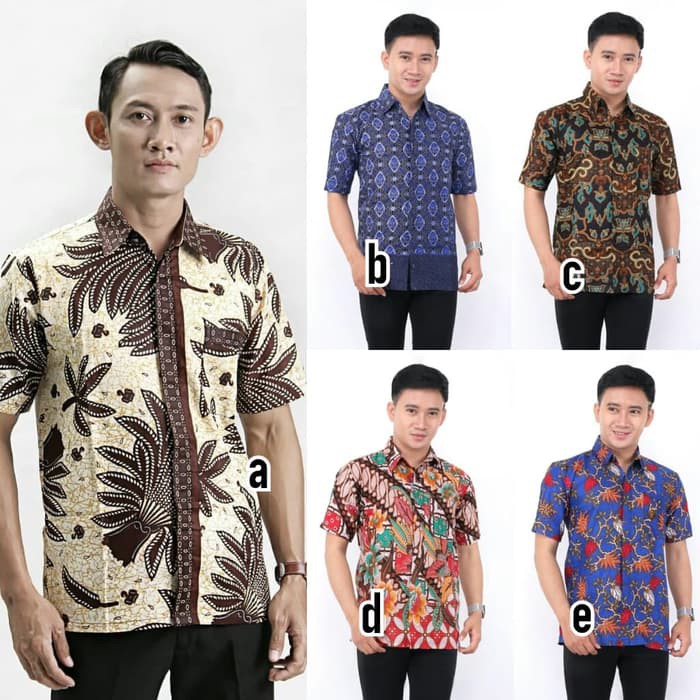 Baju Batik PriaKemeja Batik PriaBaju Kantor HM 886