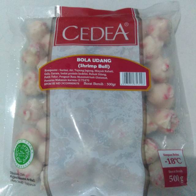 

Cedea Shrimpball (Bola udang)500 gr