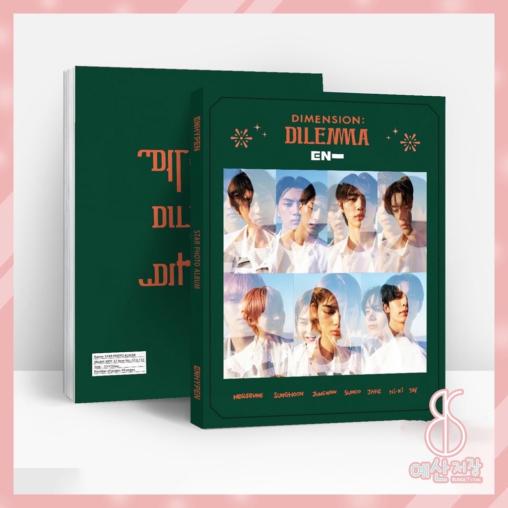 [BS] BISA COD Majalah ENHYPEN EN DILEMMA Photo Album KPOP ENHYPEN Magazine - KP986