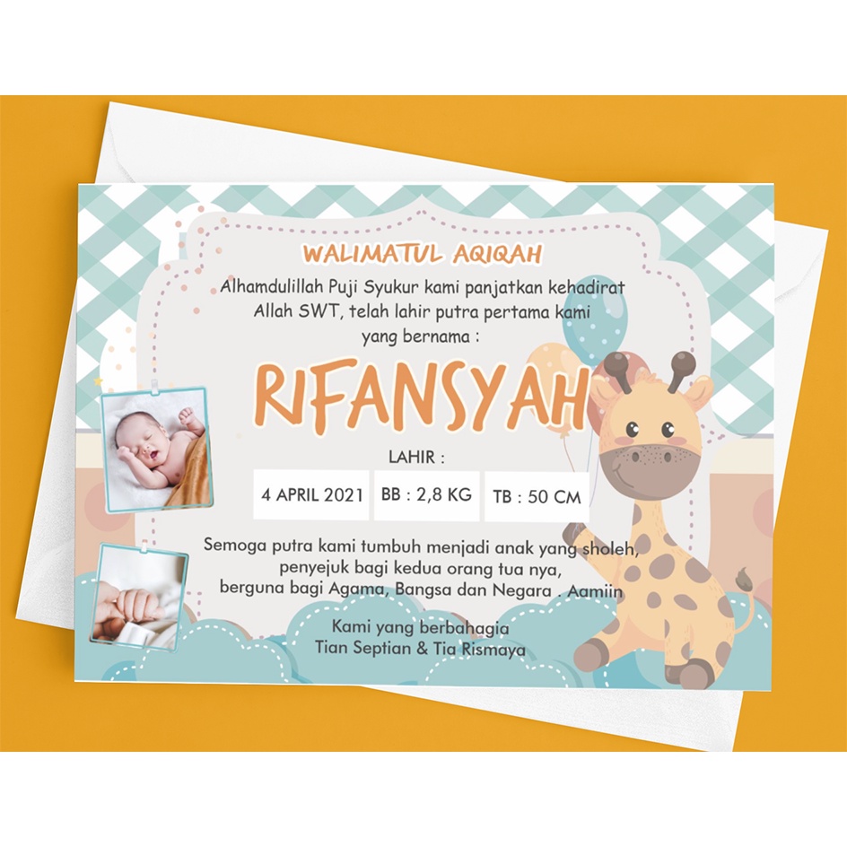 LABEL TASYAKURAN AQIQAH/LABEL NASI BOX AQIQAH/STICKER LABEL AQIQAH-3