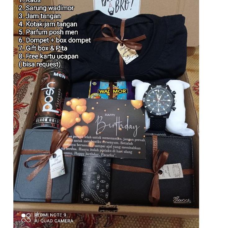 

6.6 Fasion sale Hampers Cowo kekinian/ Kado ulang tahun cowo/ Kado sempro/ anniversary/ !!