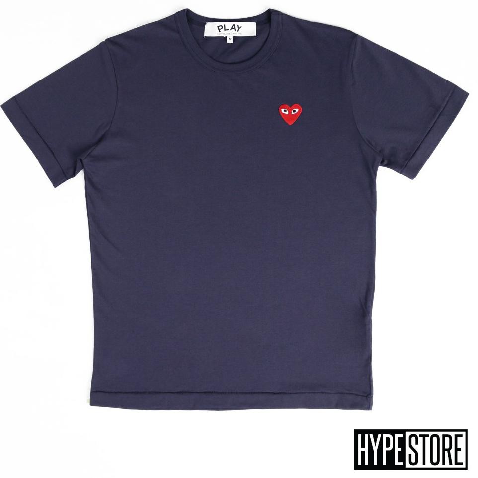 (CODE DRF3670) COMME DES GARCONS PLAY | Streetwear | Kaos Pria | 18-1355 ✓✓✓727#