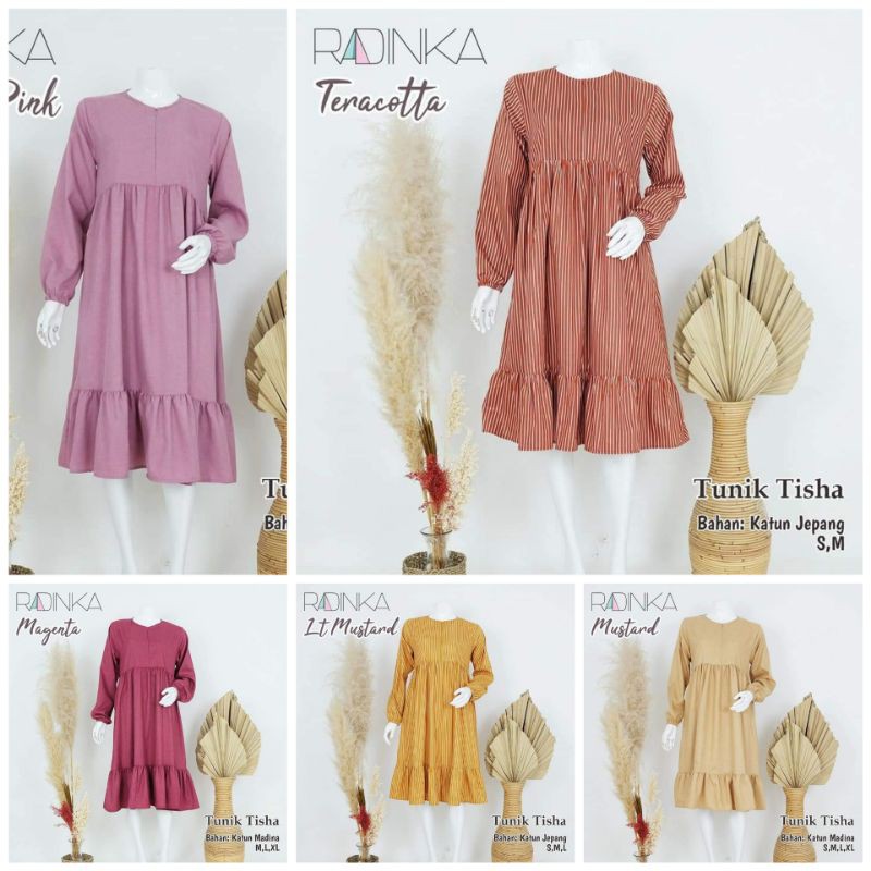 New "Radinka" Tuniq Tissa/atasan tunik wanita