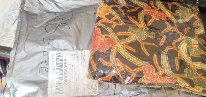 Ms Gamis Batik Sriwedari Maxi Bumil/busui Katun Sogan Manggar Padi