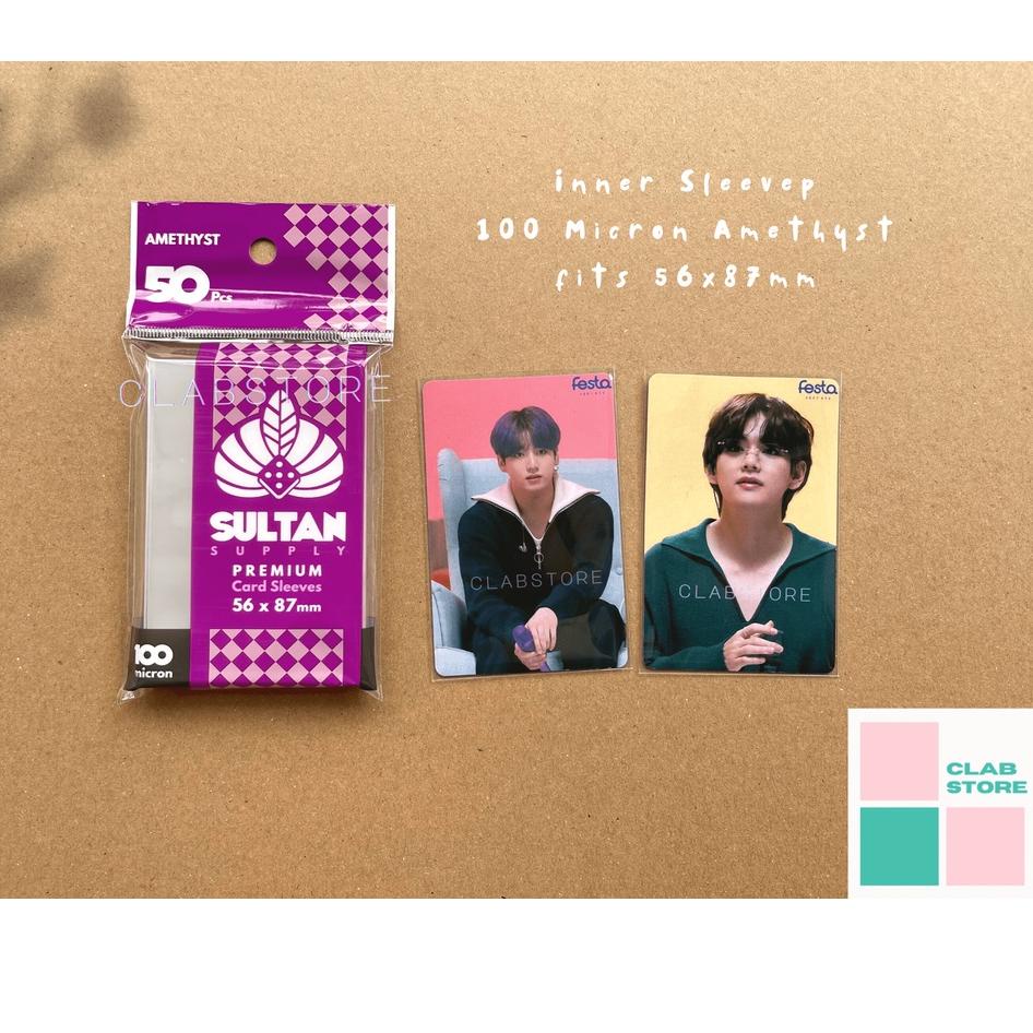 Sultan Sleeve Amethyst KPOP PC inner sleeve