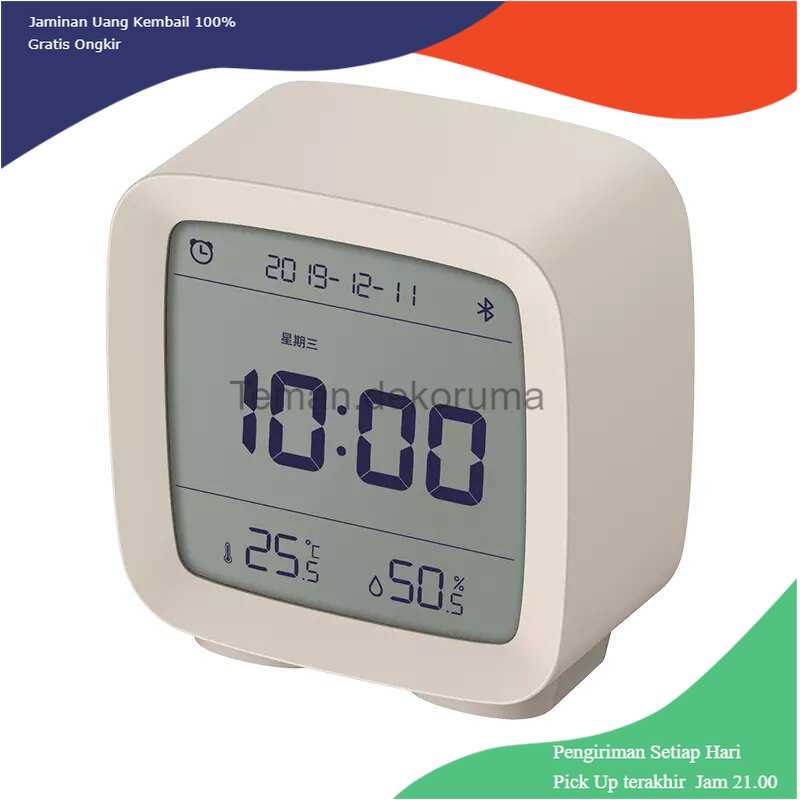 TD-DA1 Qingping Jam Meja Smart Alarm Clock Temperature Bluetooth - CGD1