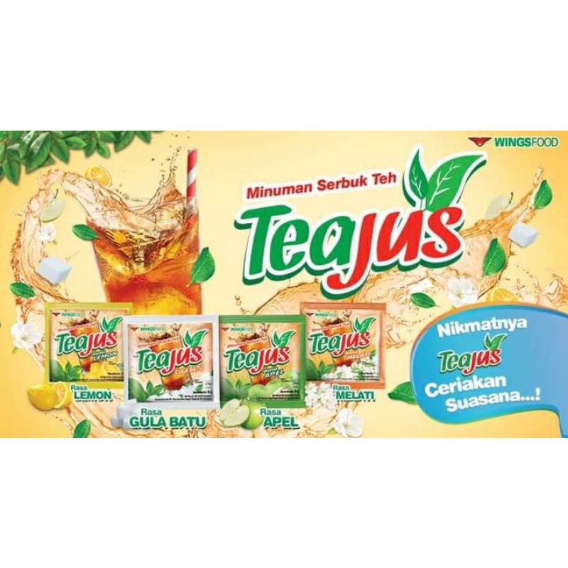 

TEAJUS 1 renceng isi 10