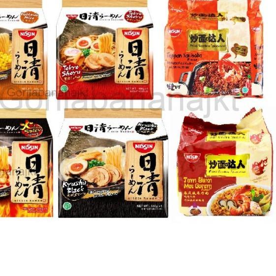 

NEW PRODUCT !!! 9.9 Big Sale NISSIN RAMEN Hokkaido Miso Tokyo Shoyu Uma Kara Kyushu HALAL Eceran Big Sale [KODE 126]