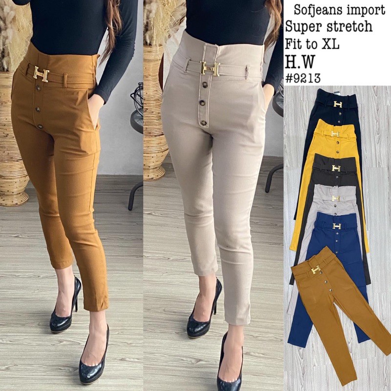 Celana Wanita Import SoftJeans strecth 9213