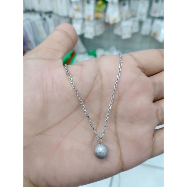 KALUNG POLOS BOLA TITANIUM 007