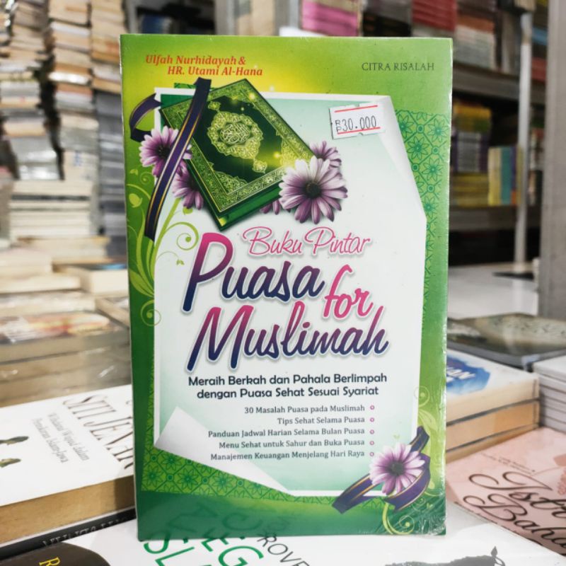 Obral Buku Agama / Islami / Novel Islami / Bacaan Agama / Shalat Tahajjud Untuk Prestasi Akademik / Menyegarkan Islam Kita / Istri Bahagia / Original Murah #24A-Puasa For Muslim