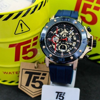 T5 H 3914 G T5 H3914 Jam Tangan Pria T5 H 3914G Original Chronograph Aktif Stopwatch Rubber Strap Water Resist Include box