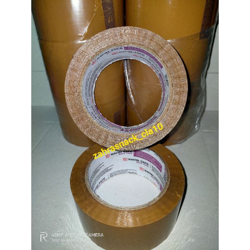 Lakban Coklat Besar Nachi tape 48mmx100yard