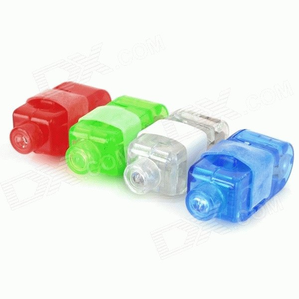 Cincin Laser Jari Led Light Finger Party Lampu Belakang Sepeda Pancal Gowes Mainan Anak Edukasi