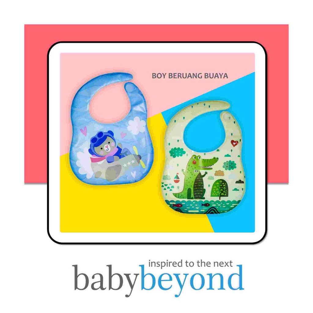 BABY BEYOND ECO PEVA BIB 2PK / BB1025 (BIB)