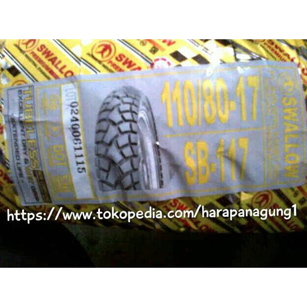 Ban Luar Swallow 110/80-17 Sb-117
