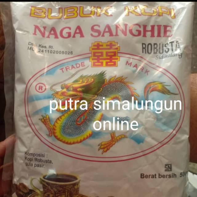 

KOPI NAGA SANGHIE 500gram 1bks