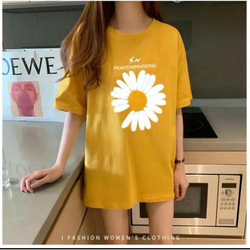 kaos bunga matahari