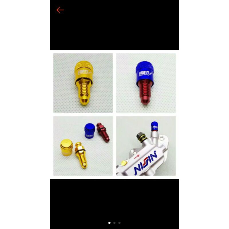 Baut Nepel Angin Kaliper CNC by SWITs / Stahldus