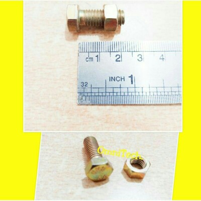 Baut Mur Hex Hexagon Bmk Kuning M10x50mm M10x50 M10 X 50 Mm Kunci 14