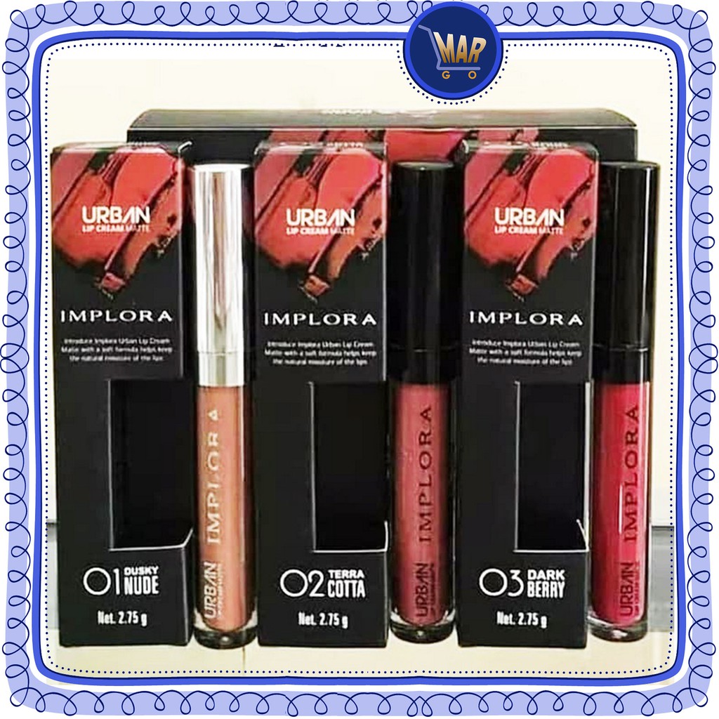 IMPLORA URBAN LIPSTIK LIQUID MATTE