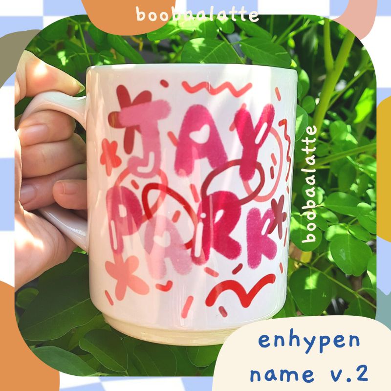 hampers mug enhypen | mug enhypen gelas enhypen | kado ultah enhypen termurah | hampers wisuda enhyp