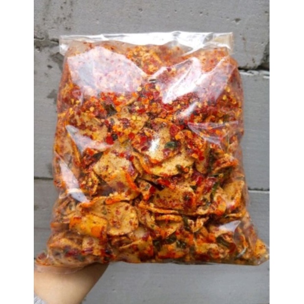 

kerupuk seblak kering