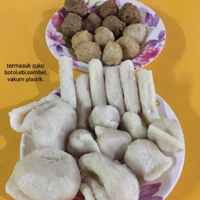 PEMPEK PALEMBANG ASLI IKAN TENGGIRI EMPEK MPEK PAKET G BESAR