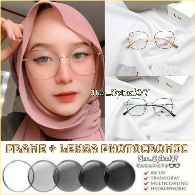 FRAME MODIS ANTIRADIASI 8164 (frame minus+lensa photocromic)