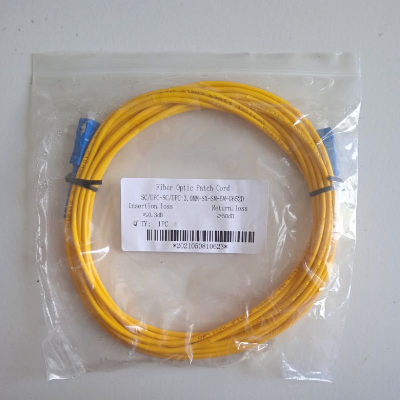 Patch Cord SC/UPC