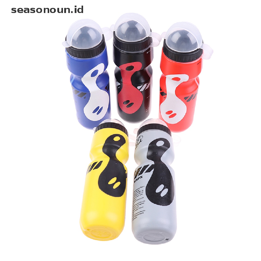 (seasonoun) Botol Minum 650ML Dengan Holder Untuk Sepeda Gunung