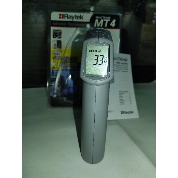 Jual Raytek Mt Ir Thermometer Derajat Celcius Shopee Indonesia