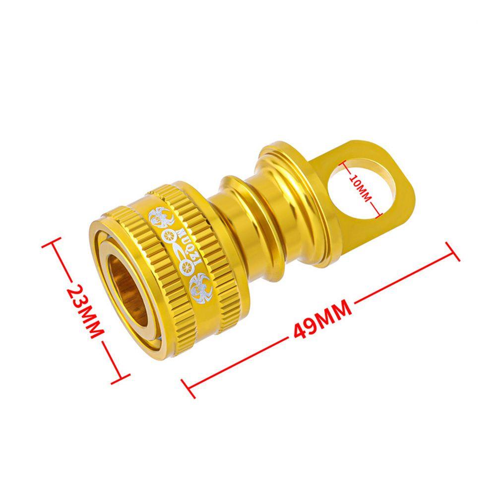 R-FLOWER Gesper Pelepas Cepat 4warna Memperbaiki Dasar Adaptor Aksesori Bersepeda Bingkai Sepeda