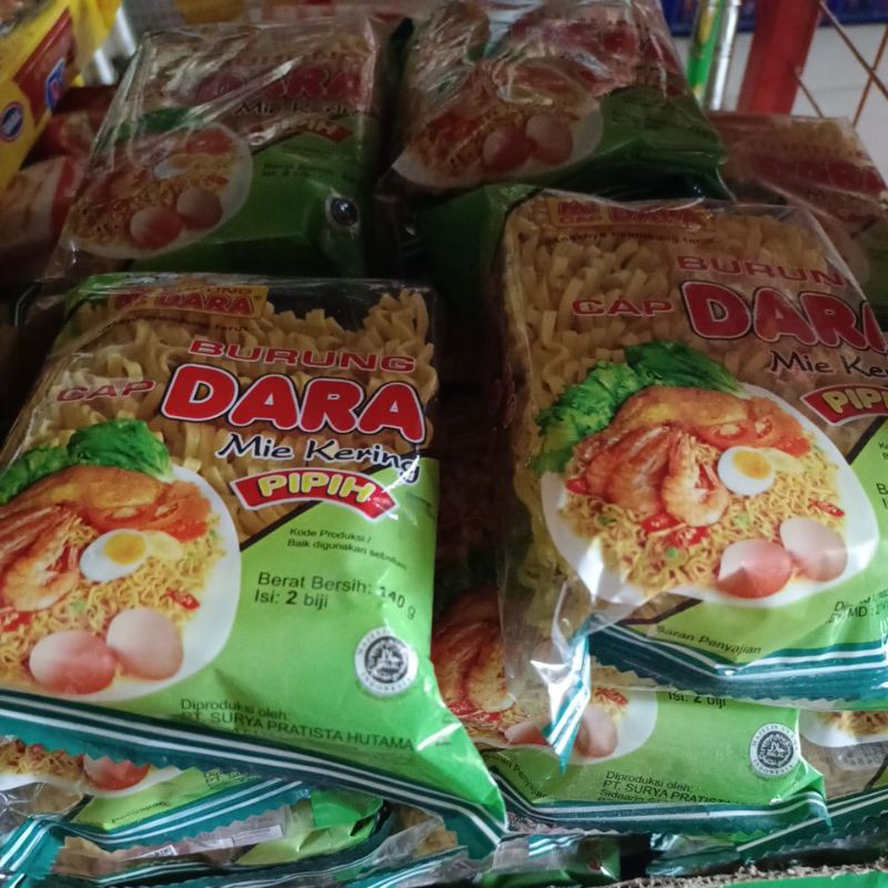 

mie pipih 140gr isi 2biji