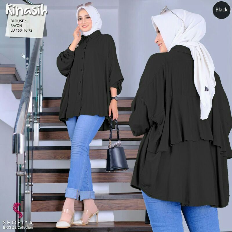 KINASIH Blouse Big Size Ori by Shofiya