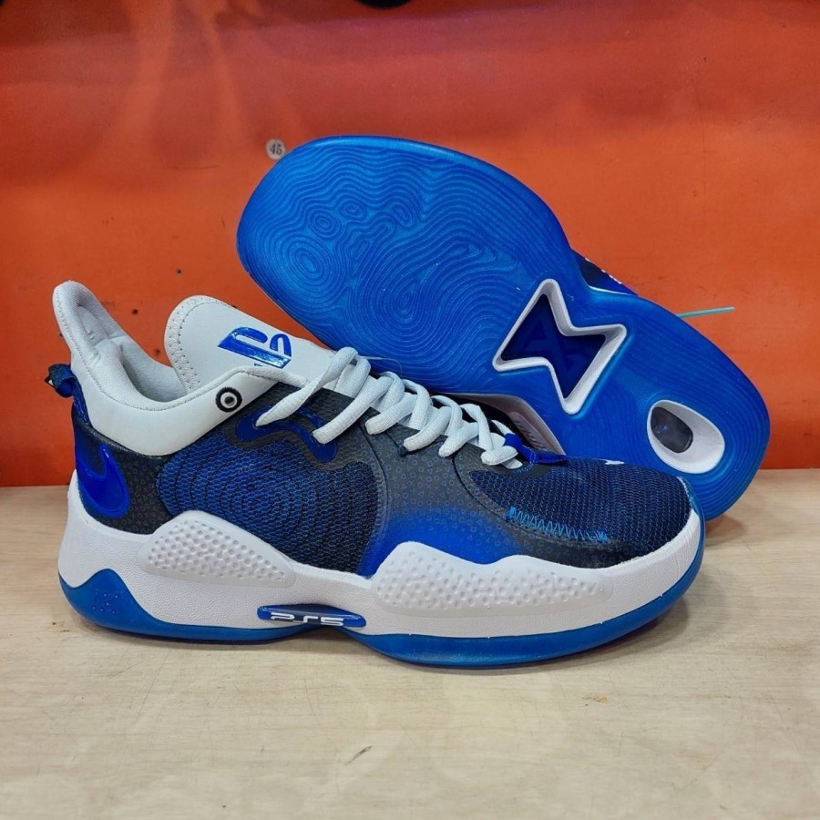 SNEAKERS PRIA|SEPATU PRIA|SEPATU CASUAL|NIKE PAUL GEORGE 5 x PLAYSTATION - BLUE