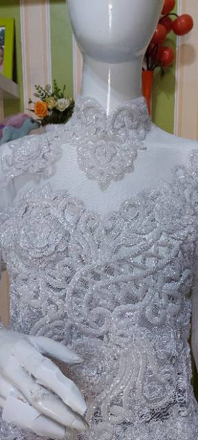 KEBAYA PENGANTIN/ KEBAYA AKAD PUTIH