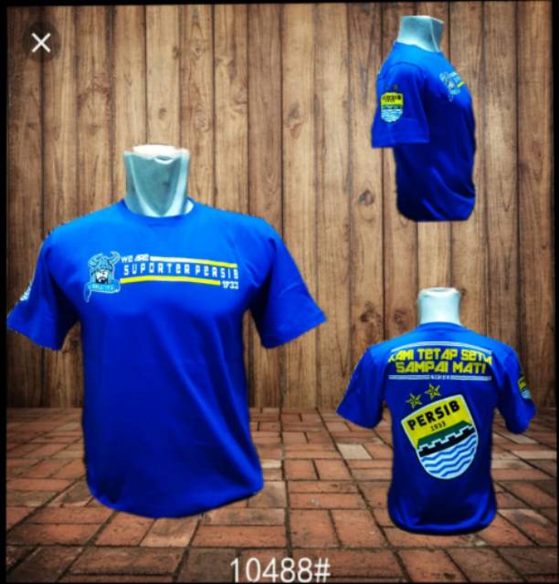 Kaos Persib we are biru hitam murah pria wanita terbaru