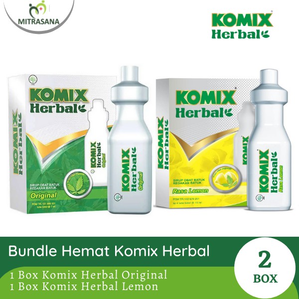 Bundle Hemat Komix Herbal Tube