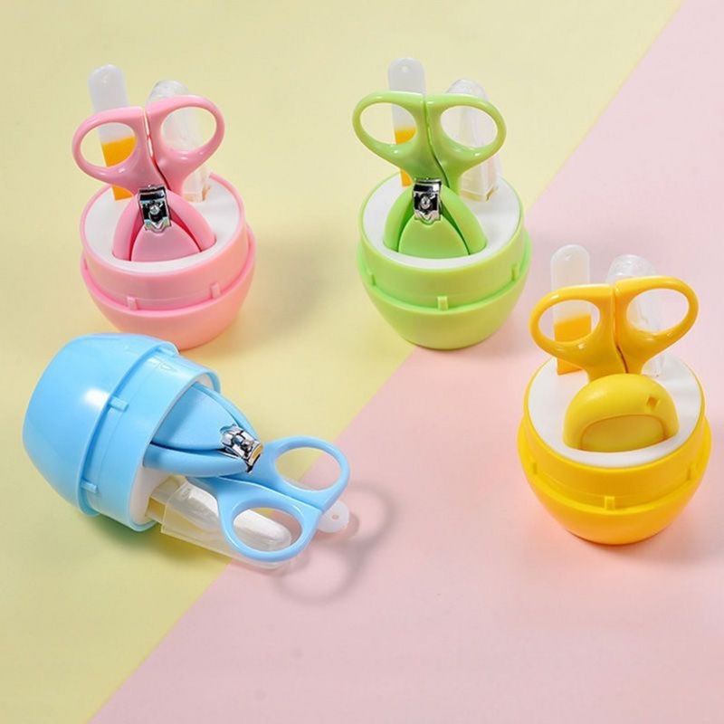 Set Gunting Kuku Bayi | Set baby Nail Clipper | set manicure Padicure 4in1