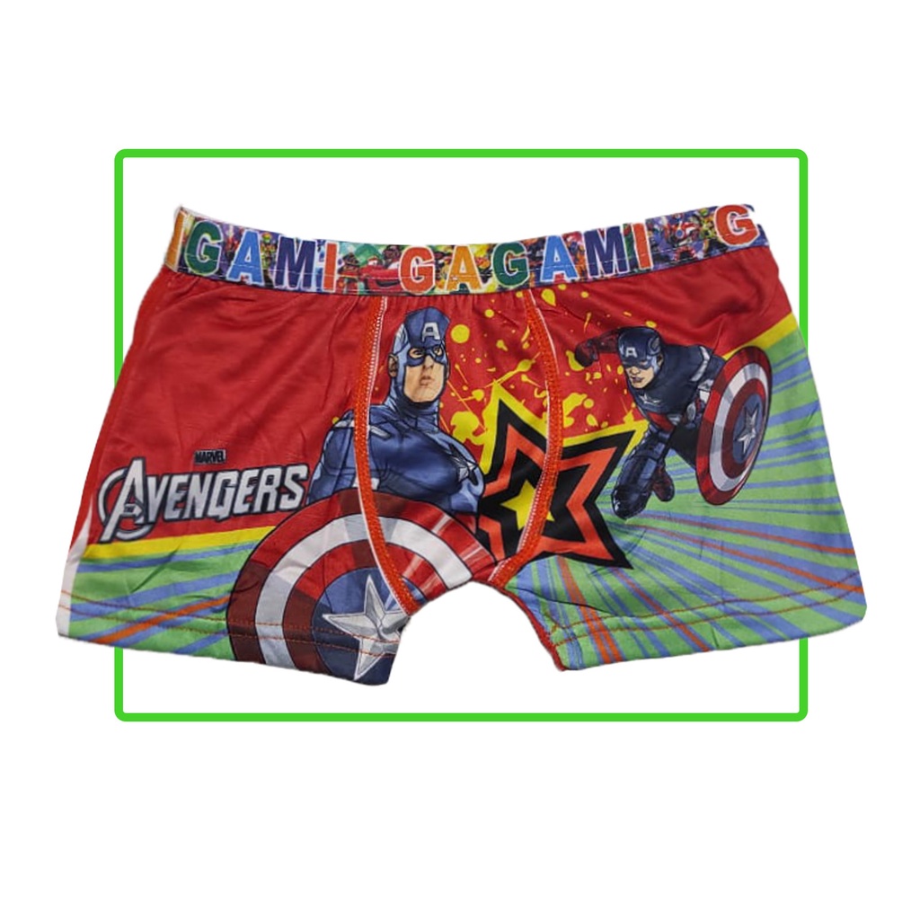 Celana dalam anak laki-laki karakter / celana pendek anak laki-laki