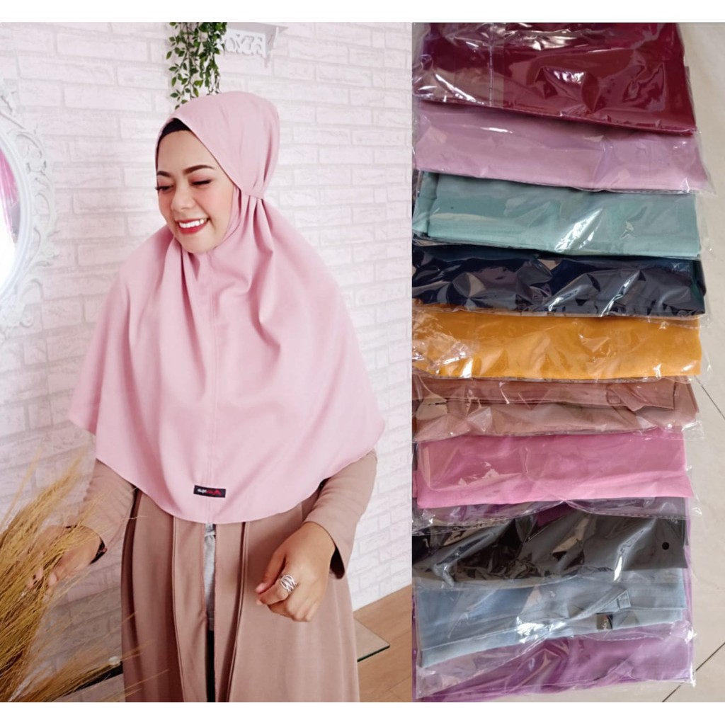 HIJAB BERGO MARYAM INSTAN/JILBAB KHIMAR TALI