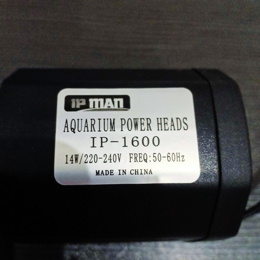 IPMAN 1600 Pompa Aquarium Celup Power Head IP-1600 IPMAN1600 IP MAN