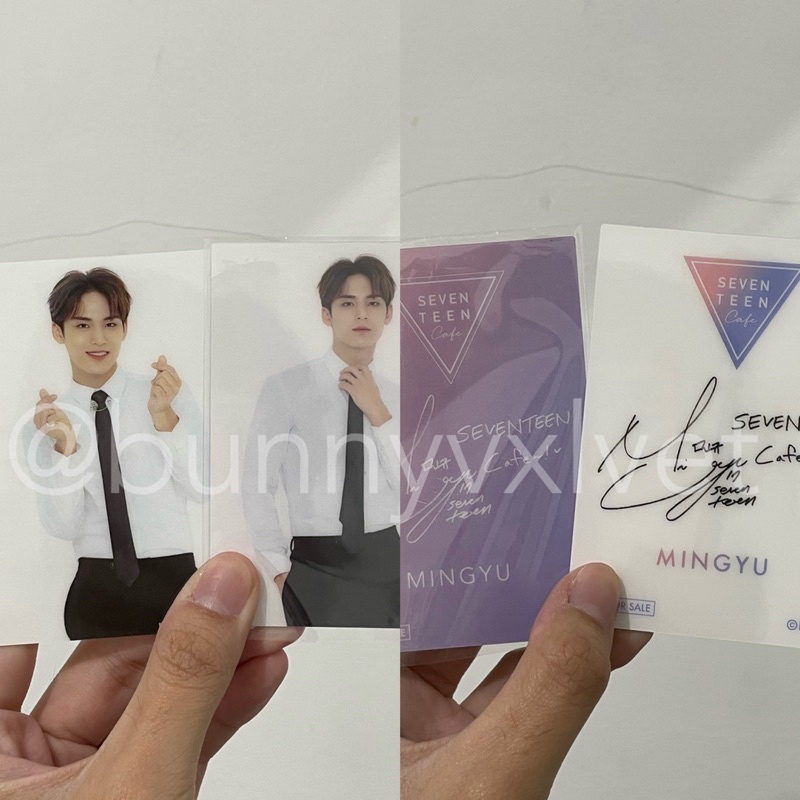 TC PC JAPAN CAFE MEANIE MINGYU WONWOO SEVENTEEN