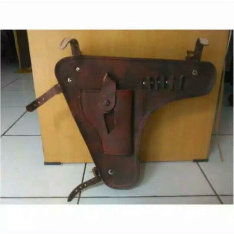 Tas Dalangan sepeda onthel tempat pistol