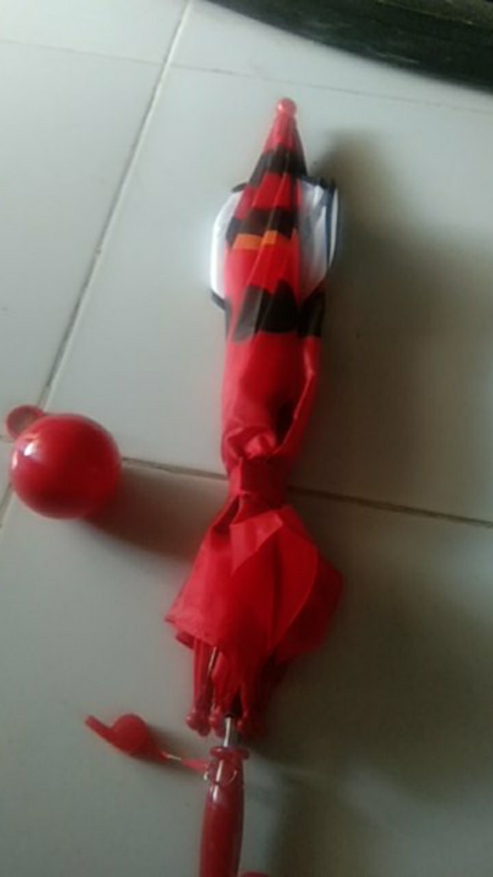 Payung Anak Kuping Jumbo Motif Animal & Kartun Mix