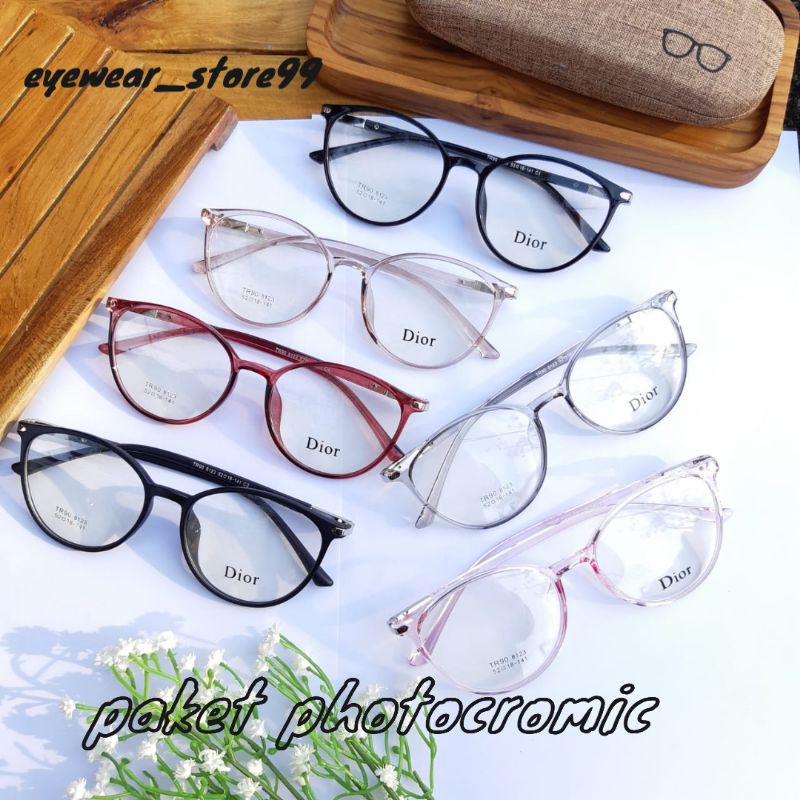 KACAMATA photocromic antiradiasi ( kacamata+lensa Photocromic )