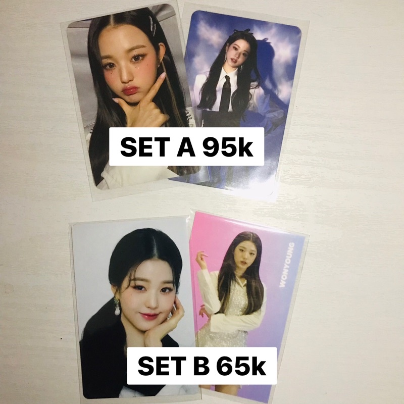 WONYOUNG PHOTOCARD IZONE PC AR OR ONE REELER OD TC OTS