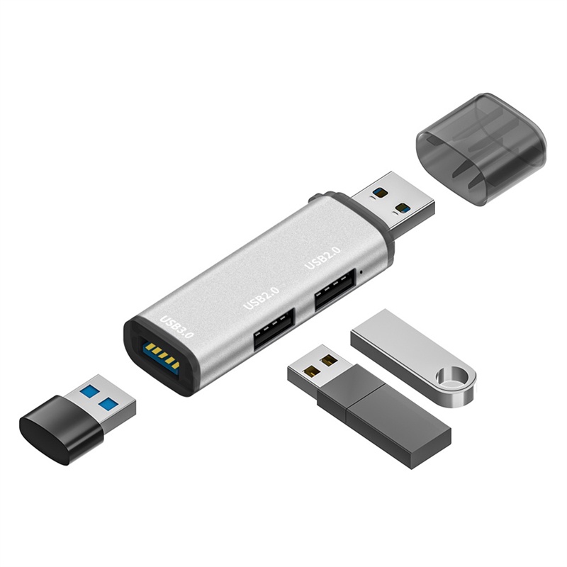 Tk Hub 3 Port Usb 3.0 2.0 Kecepatan Tinggi Untuk Laptop / Pc